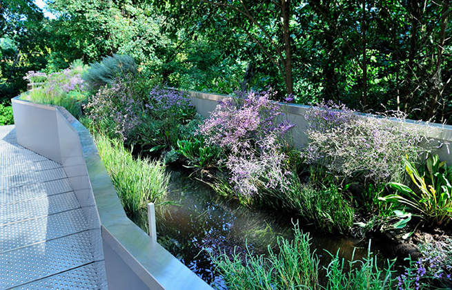 The Saltmarsh Tank at the British Pavilion. Photo: Cristiano Corte