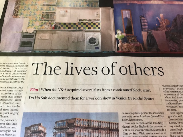 The Financial Times, 11.05.2018: The Lives Of Others